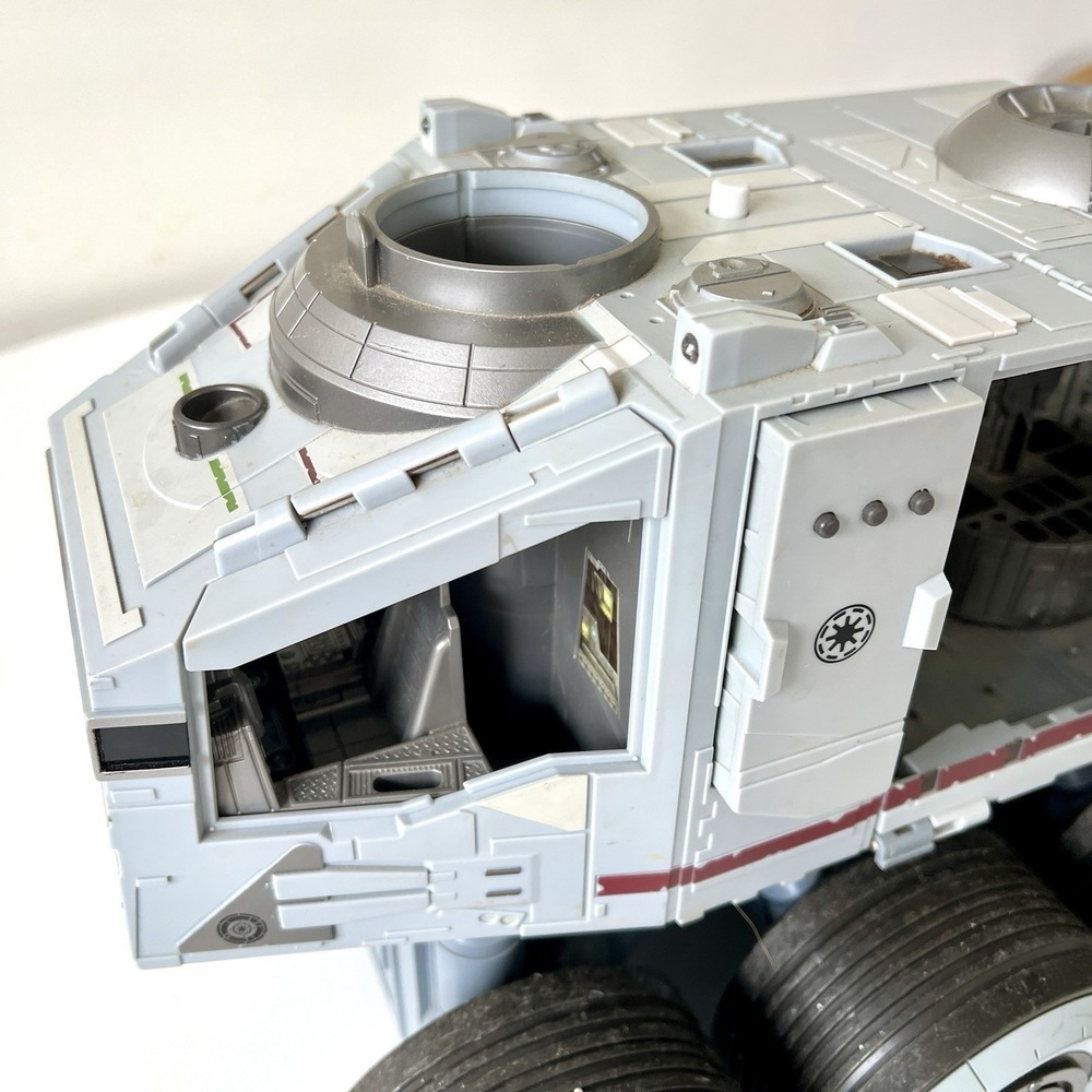 Star Wars The Clone Wars Clone Turbo Tank Vehicle Juggernaut 2008 Incomplete - Picture 14 of 16